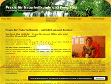 Tablet Screenshot of feng-shui-home.de